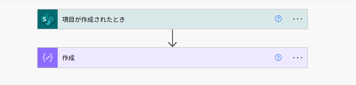 Power Automate When an item is created trigger configuration